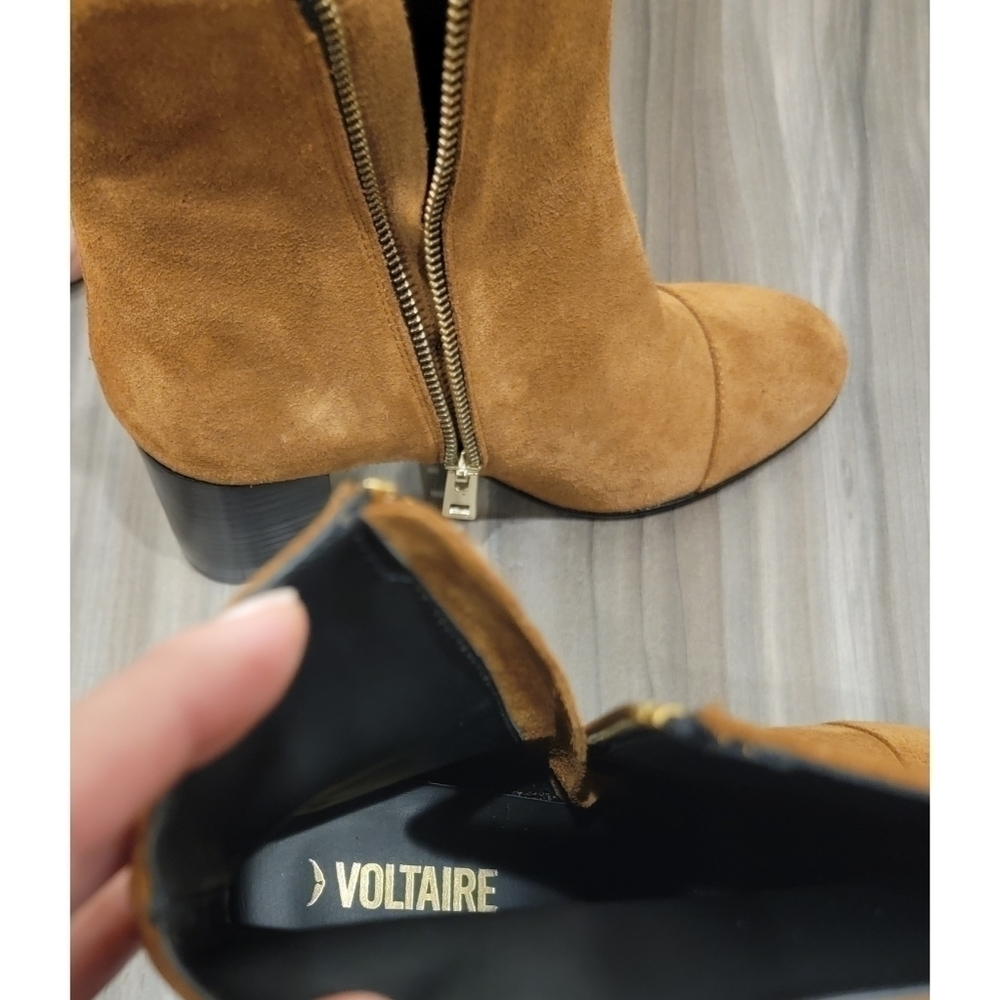 Zadig & Voltaire Lena Suede Ankle Boots - Picture 9 of 14